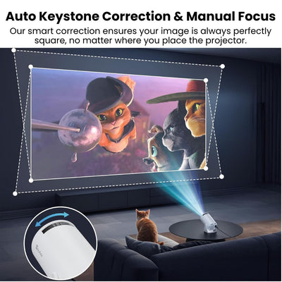 4k Mini Projector Pro